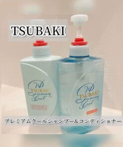 Bộ dầu gội xả SHISEIDO TSUBAKI COOL mát lạnh (xanh)