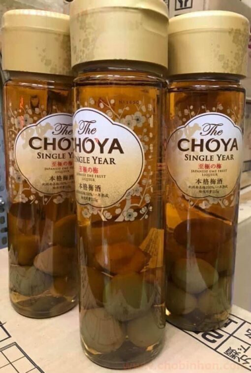 Rượu mơ Choya Single Year Nhật