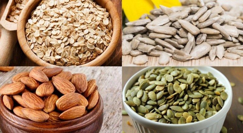 Cách làm Granola giảm cân bằng chảo 1