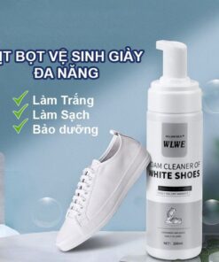 Bình xịt tạo bọt giặt khô giày WLWE