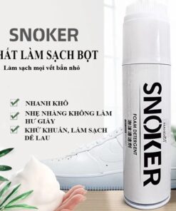 Chai xịt bọt vệ sinh giày Snoker 4