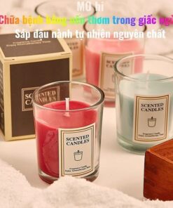 Nến sáp thơm ly thủy tinh giúp giảm căng thẳng 1