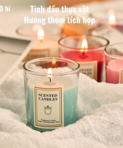 Nến sáp thơm ly thủy tinh giúp giảm căng thẳng 2