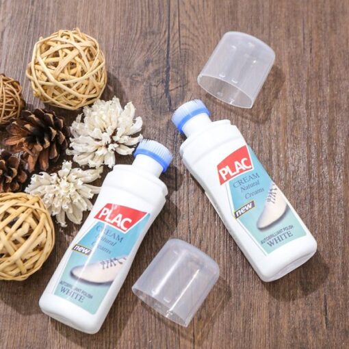 Chai tẩy trắng Plac vệ sinh giày, túi sách kèm đầu cọ 100ml